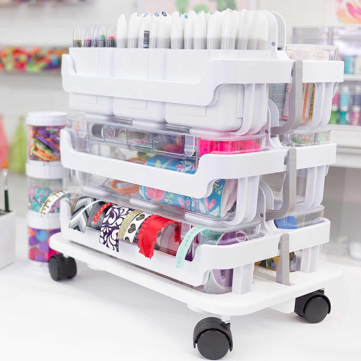 Deflecto Caddy Bins The Container Store